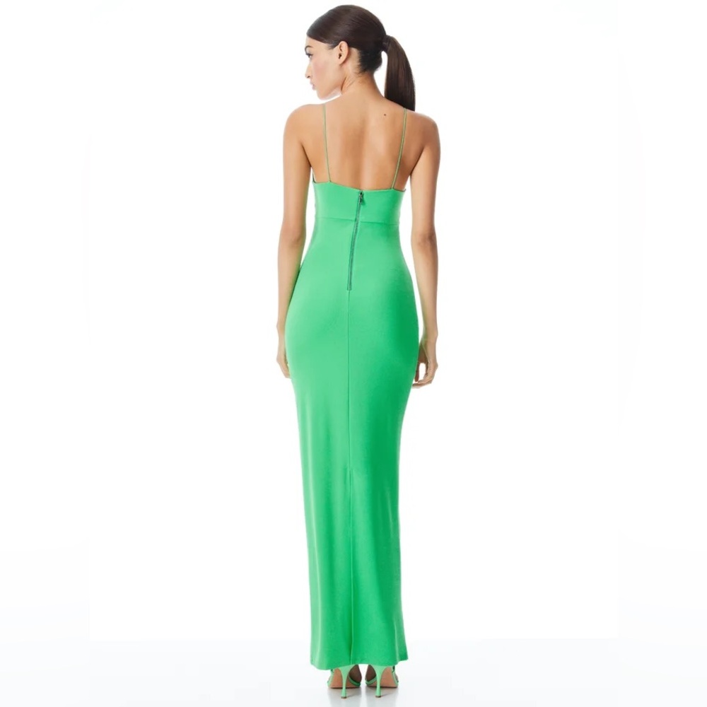 Alice + Olivia VALLI CUT OUT CAMI DRESS - Picture 2 of 6